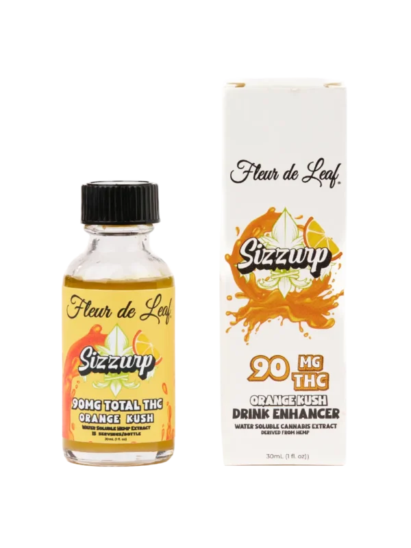 THC Orange Kush Sizzurp Drink Enhancer 90mg
