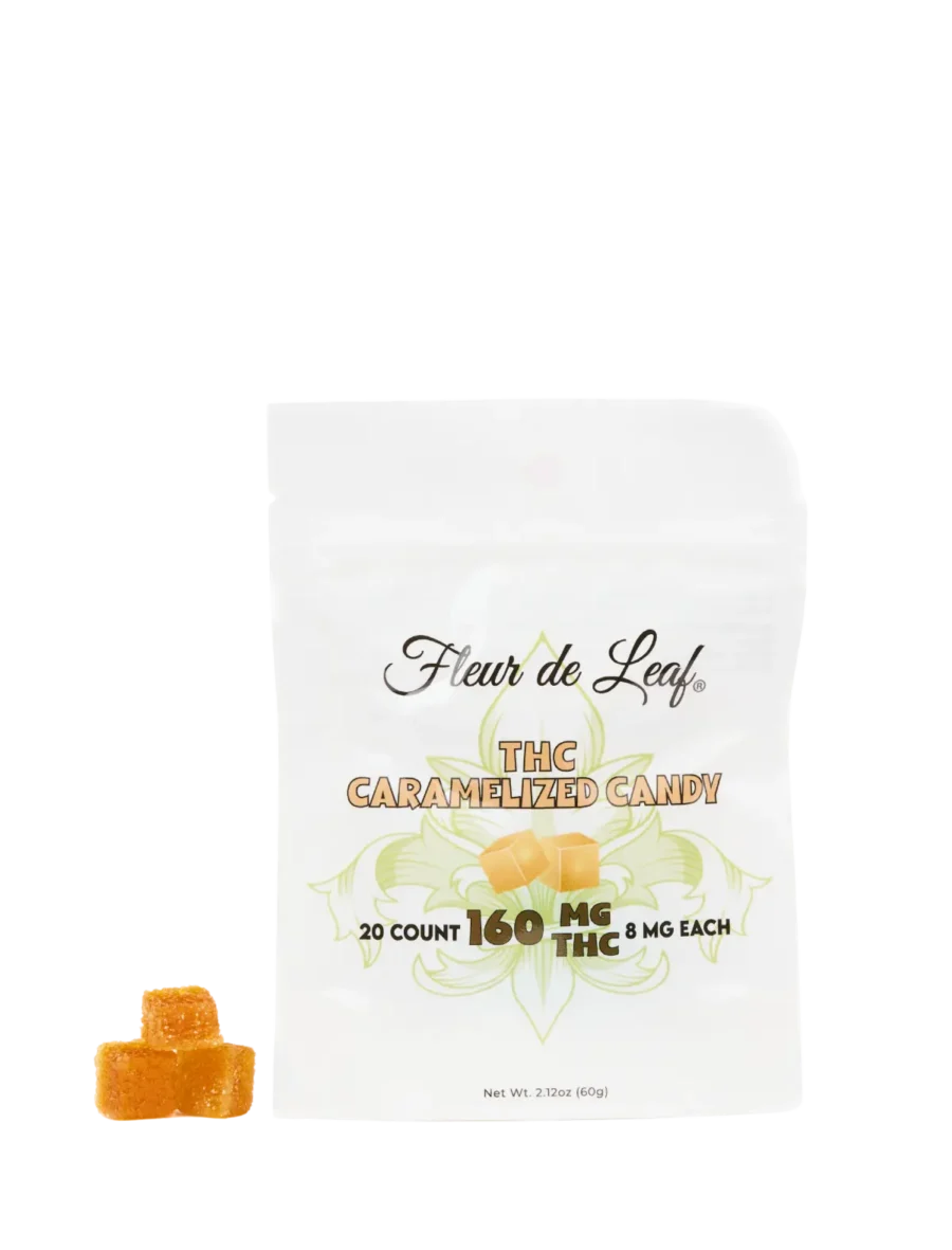 THC Caramelized Candy Sugar Cubes 8mg (160mg Total) 1 THC Caramelized Candy Sugar Cubes 8mg (160mg Total)