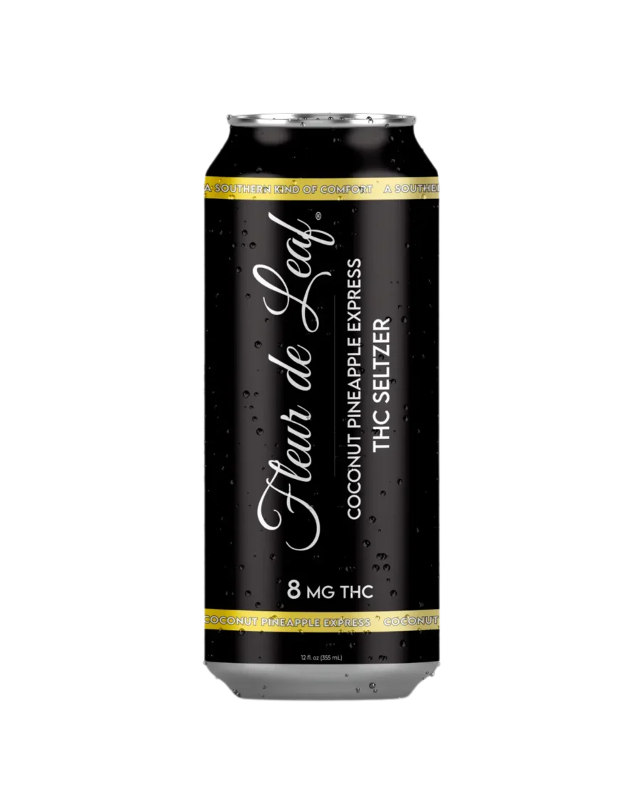 THC Coconut Pineapple Express Seltzer 8mg 1 THC Coconut Pineapple Express Seltzer 8mg