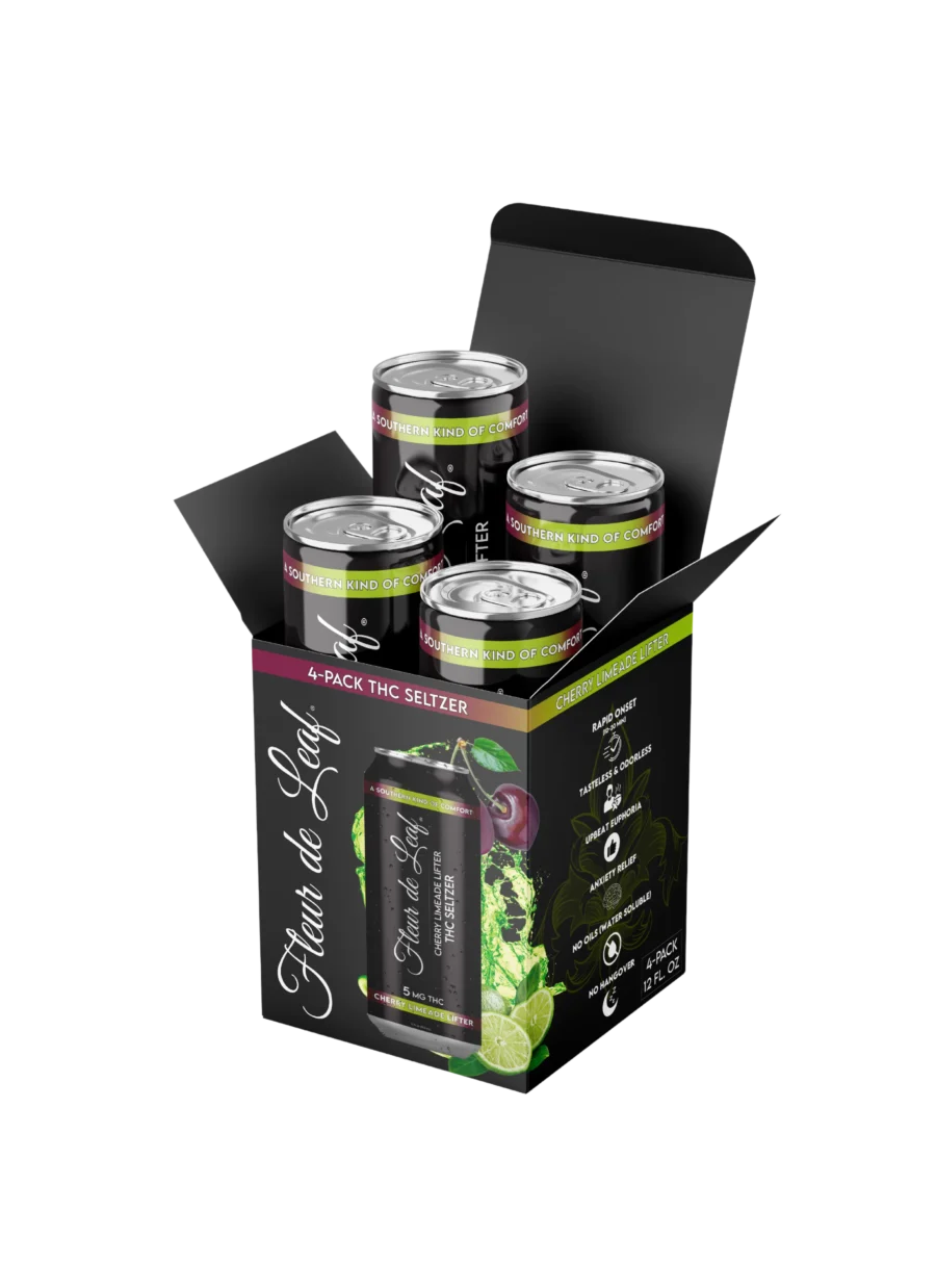 THC Cherry Limeade Lifter Seltzer 5mg 4-Pack 1 THC Cherry Limeade Lifter Seltzer 5mg 4-Pack