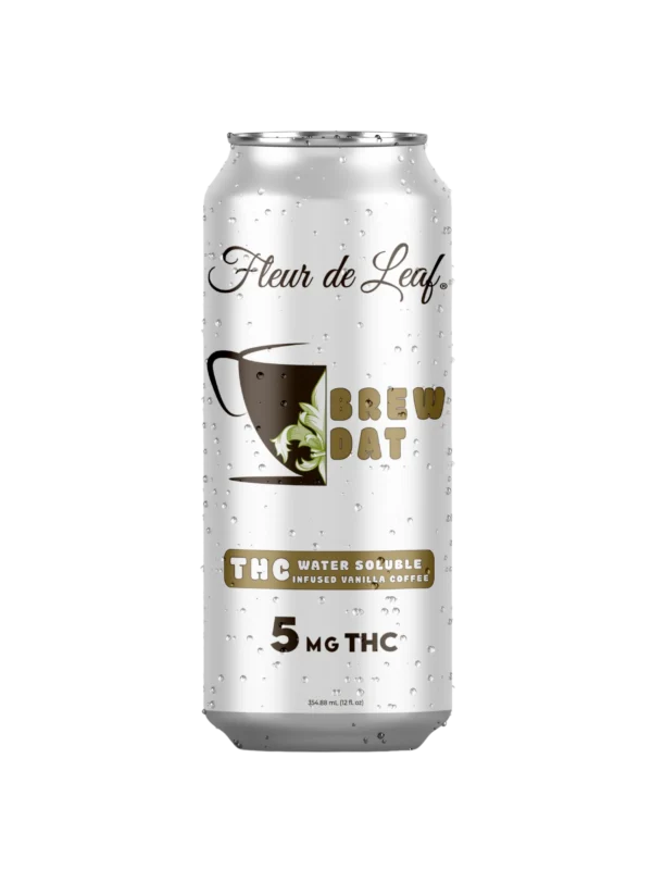 THC Brew Dat Ready-to-Go Vanilla Coffee 5mg