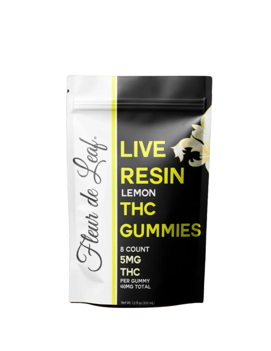 THC Nano Tech Live Resin Sativa Lemon Gummies 5mg (40mg Total) 2 THC Nano Tech Live Resin Sativa Lemon Gummies 5mg (40mg Total)