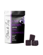 THC Nano Tech Live Resin Indica Grape Gummies 5mg (40mg Total)