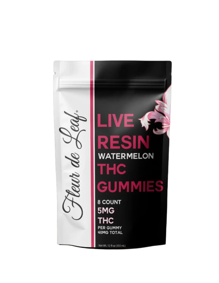 THC Nano Tech Live Resin Sativa Watermelon Gummies 5mg (40mg Total) 2 THC Nano Tech Live Resin Sativa Watermelon Gummies 5mg (40mg Total)