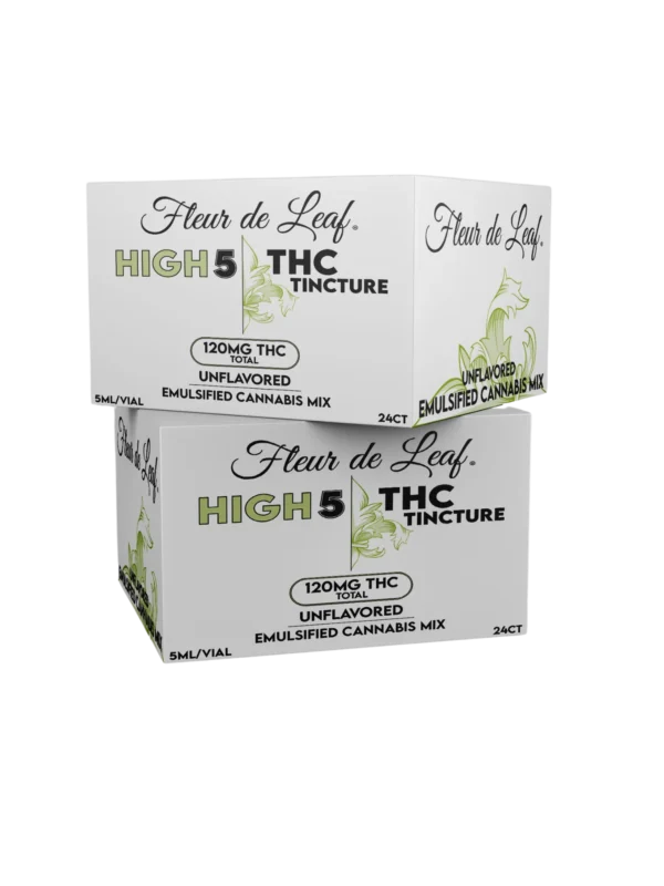 THC High 5 Unflavored Tincture 5mg (120mg Total)