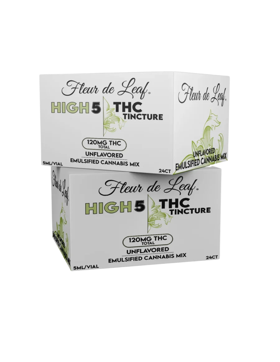 THC High 5 Unflavored Tincture 5mg (120mg Total) 1 THC High 5 Unflavored Tincture 5mg (120mg Total)