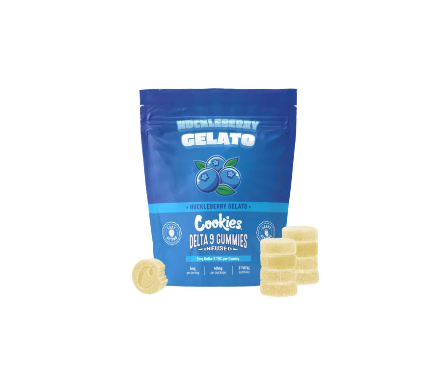 THC Cookies Huckleberry Gelato Gummies 5mg (40mg Total) 1 THC Cookies Huckleberry Gelato Gummies 5mg (40mg Total)
