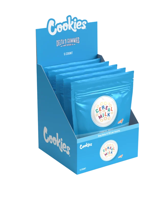 THC Cookies Cereal Milk Gummies 5mg (200mg Total)