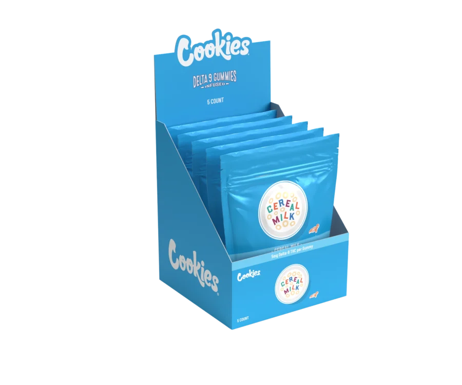 THC Cookies Cereal Milk Gummies 5mg (200mg Total) 1 THC Cookies Cereal Milk Gummies 5mg (200mg Total)