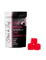 THC Nano Tech Live Resin Sativa Watermelon Gummies 5mg (40mg Total)