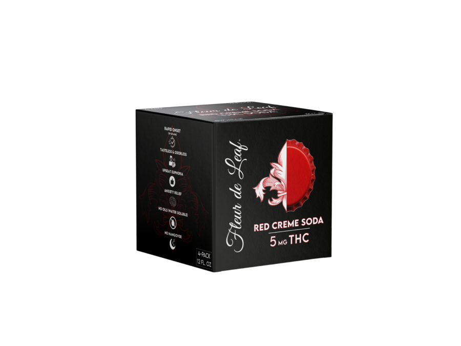 THC Red Creme Soda 5mg 4-Pack 1 THC Red Creme Soda 5mg 4-Pack