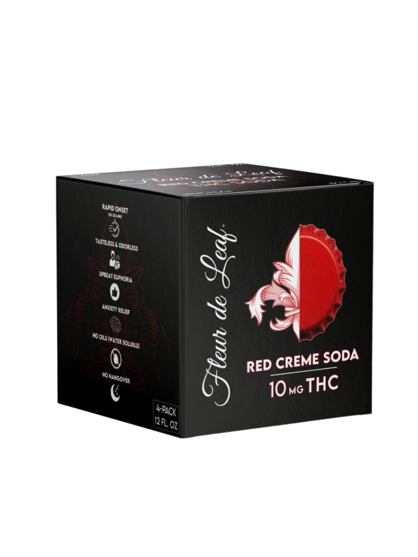 THC Red Creme Soda 10mg 4-Pack